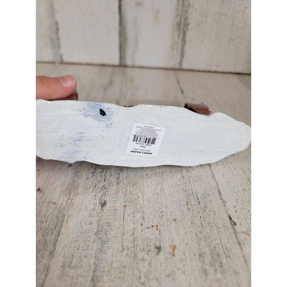 Christmas village fence wreath‎ glitter accessory Xmas Mistletoe - Picture 7 of 7